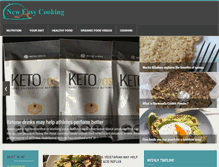 Tablet Screenshot of neweasycooking.com